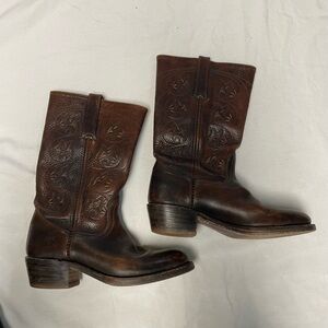 Frye cowgirl boots